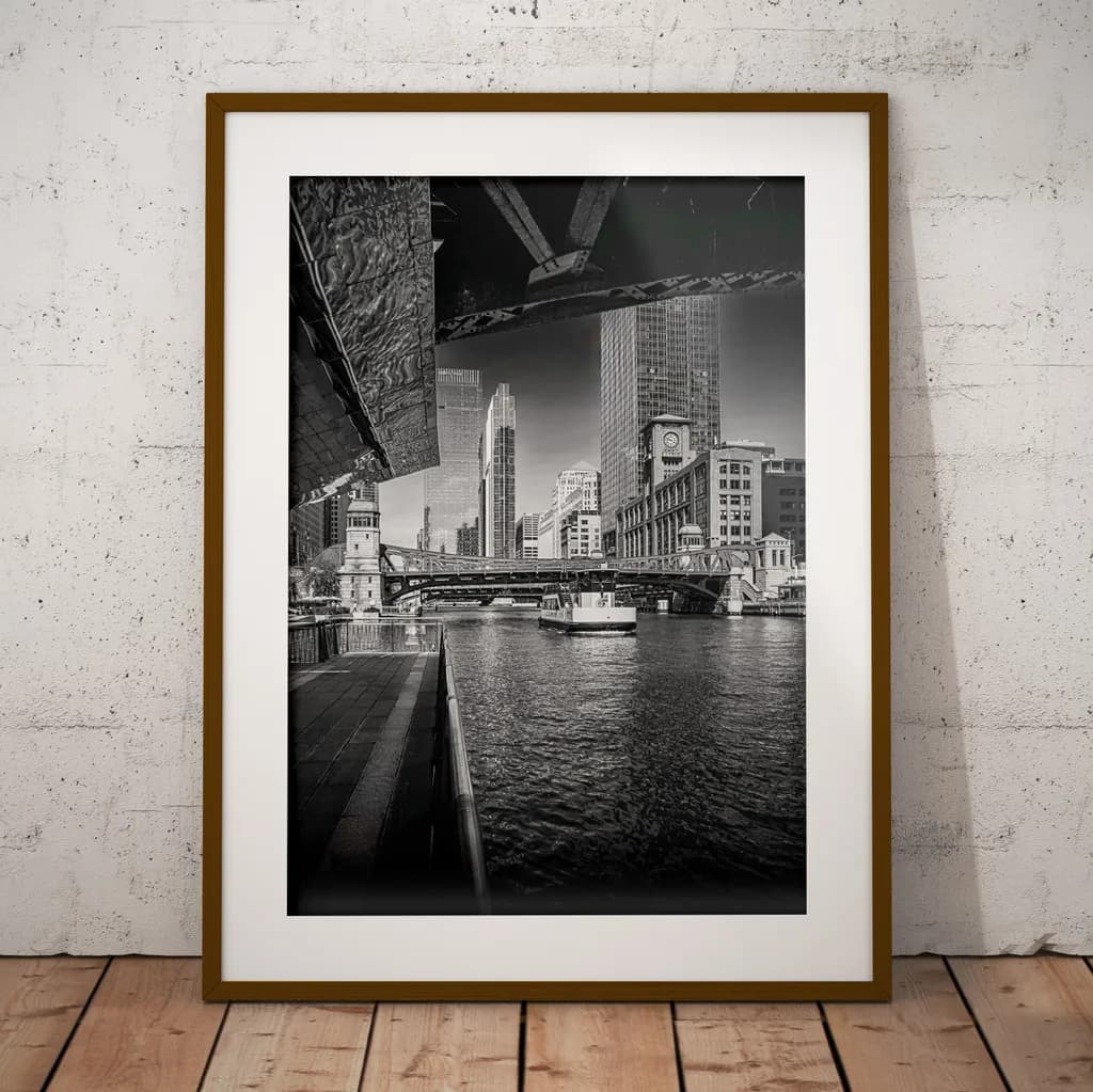 Dearborn Straight | Chicago Riverfront Wall Decor