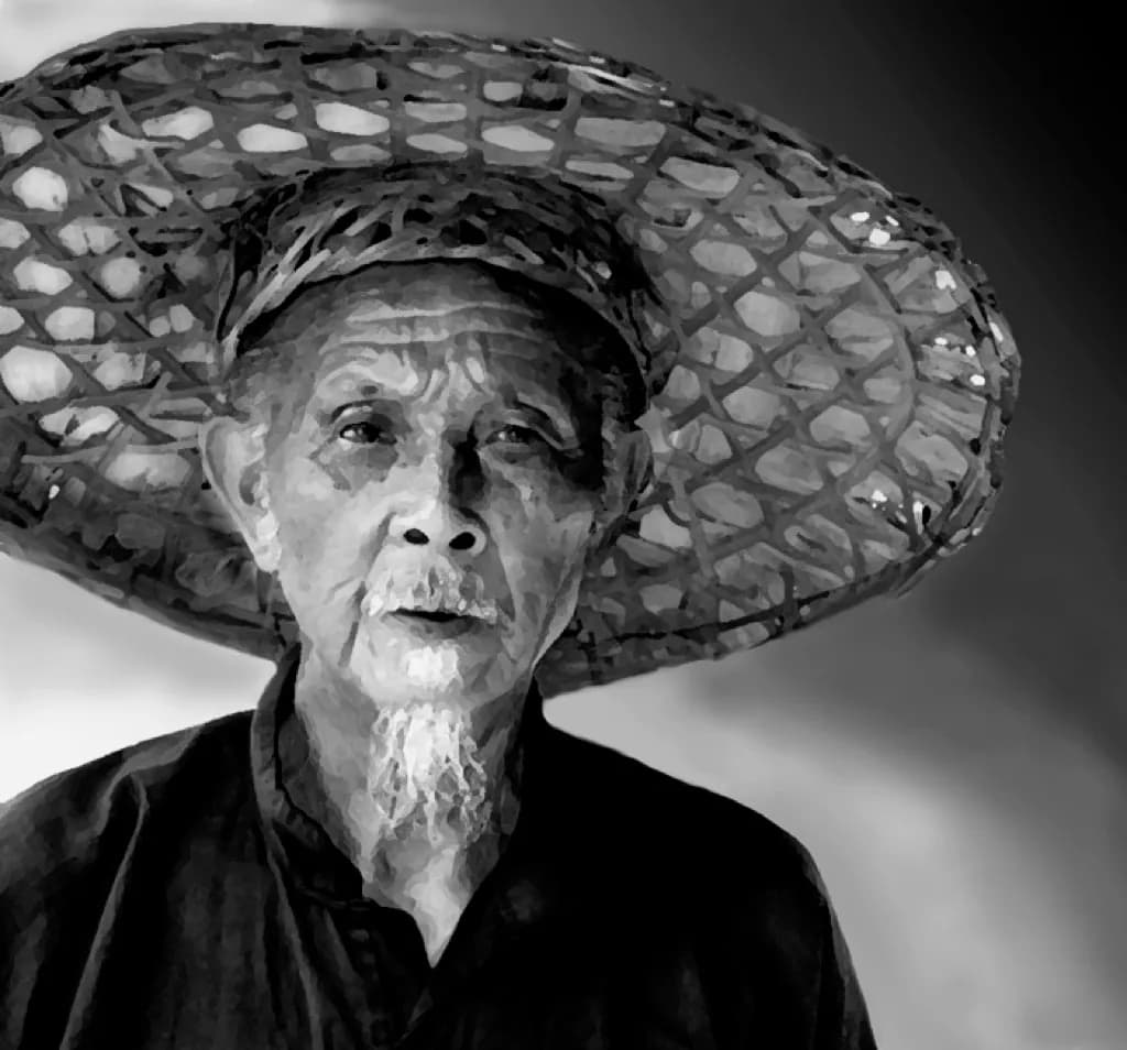 Straw Hat Portrait