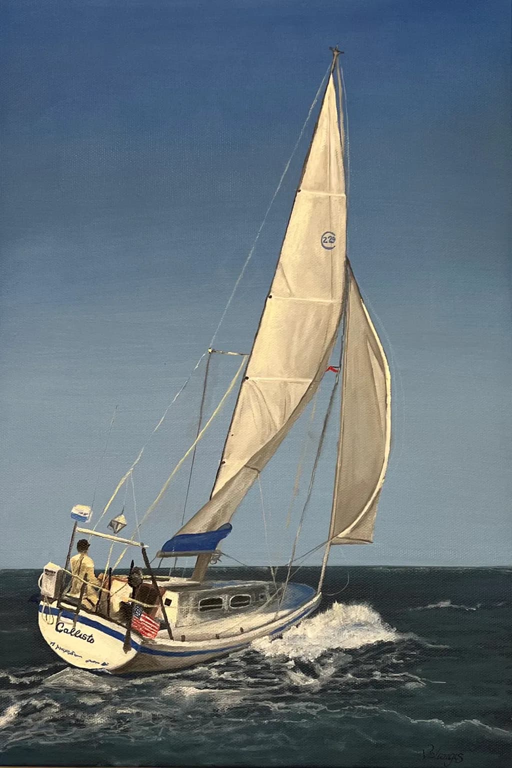 Sailing Out of Nantucket