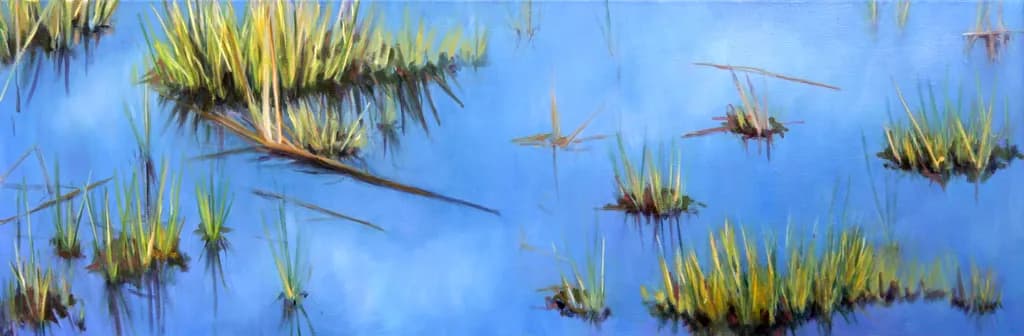 Blue Marsh Reflection