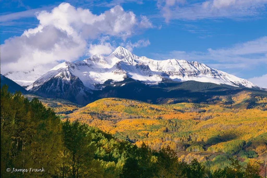 Wilson Peak Autumn Canvas