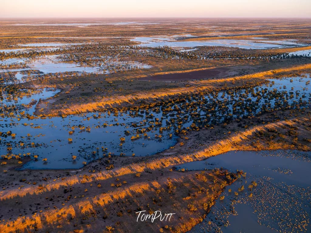 Channel Country Sunset