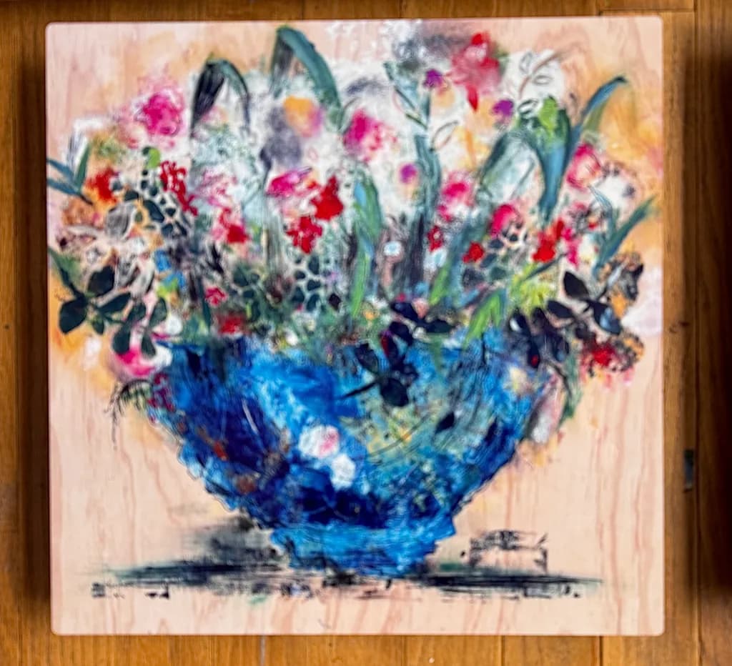 Blue Vessel Blooms
