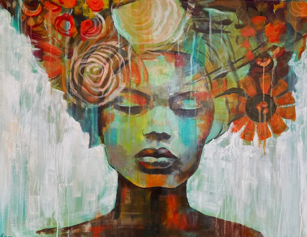 Serene Thoughts in Bloom