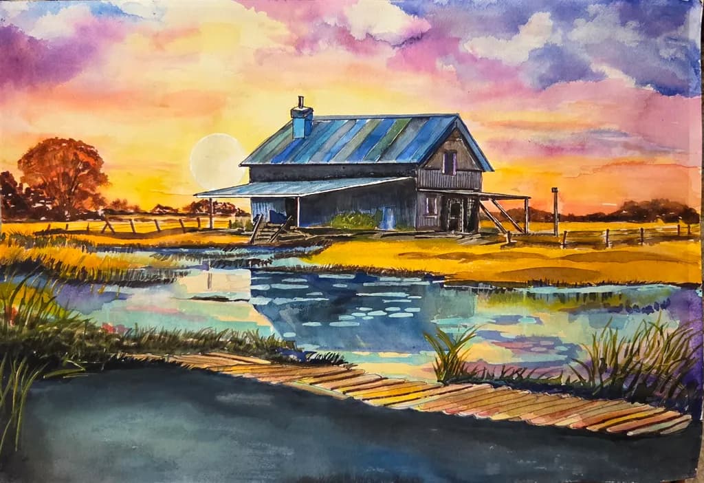 Rustic Reflections