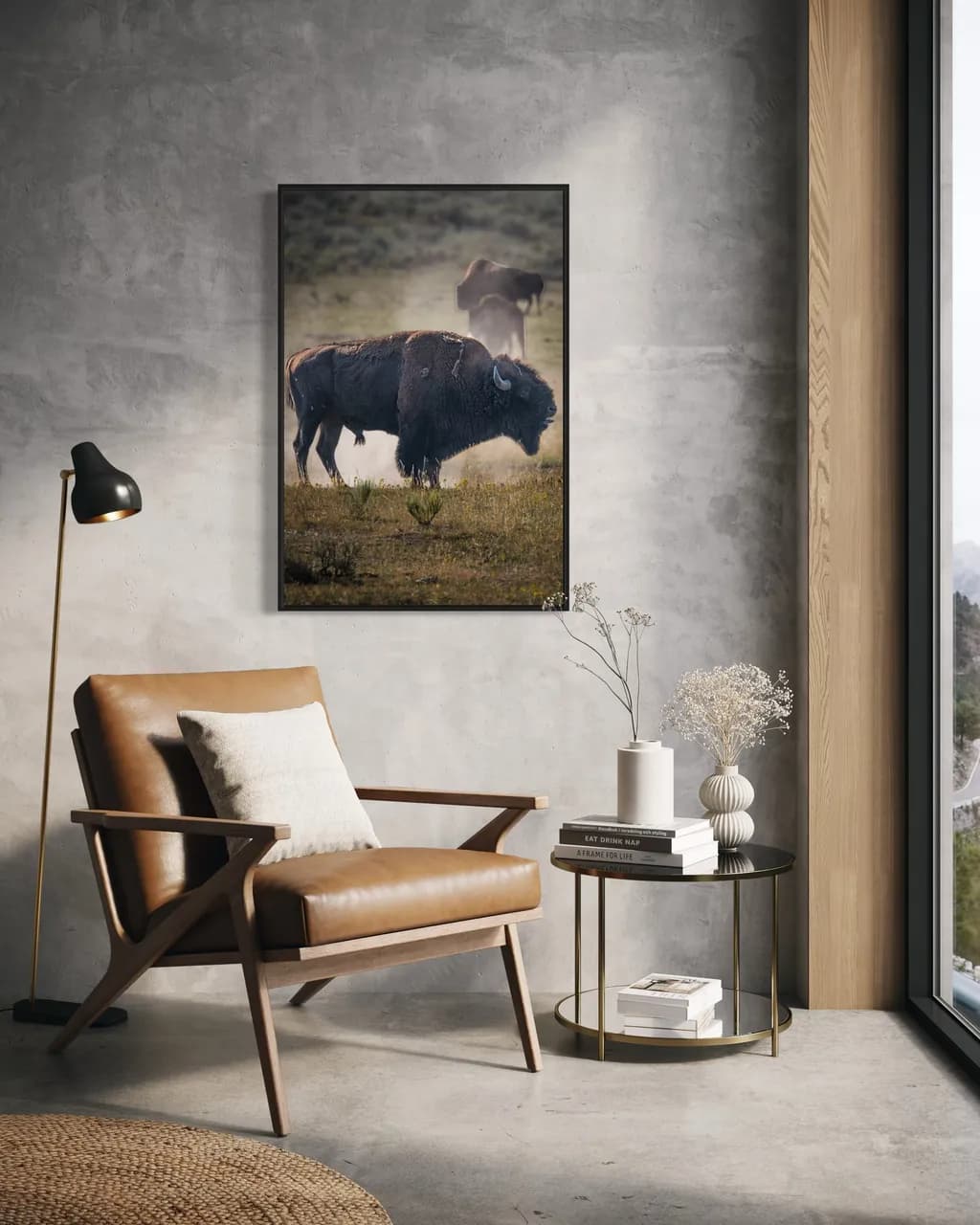 Bison in Light