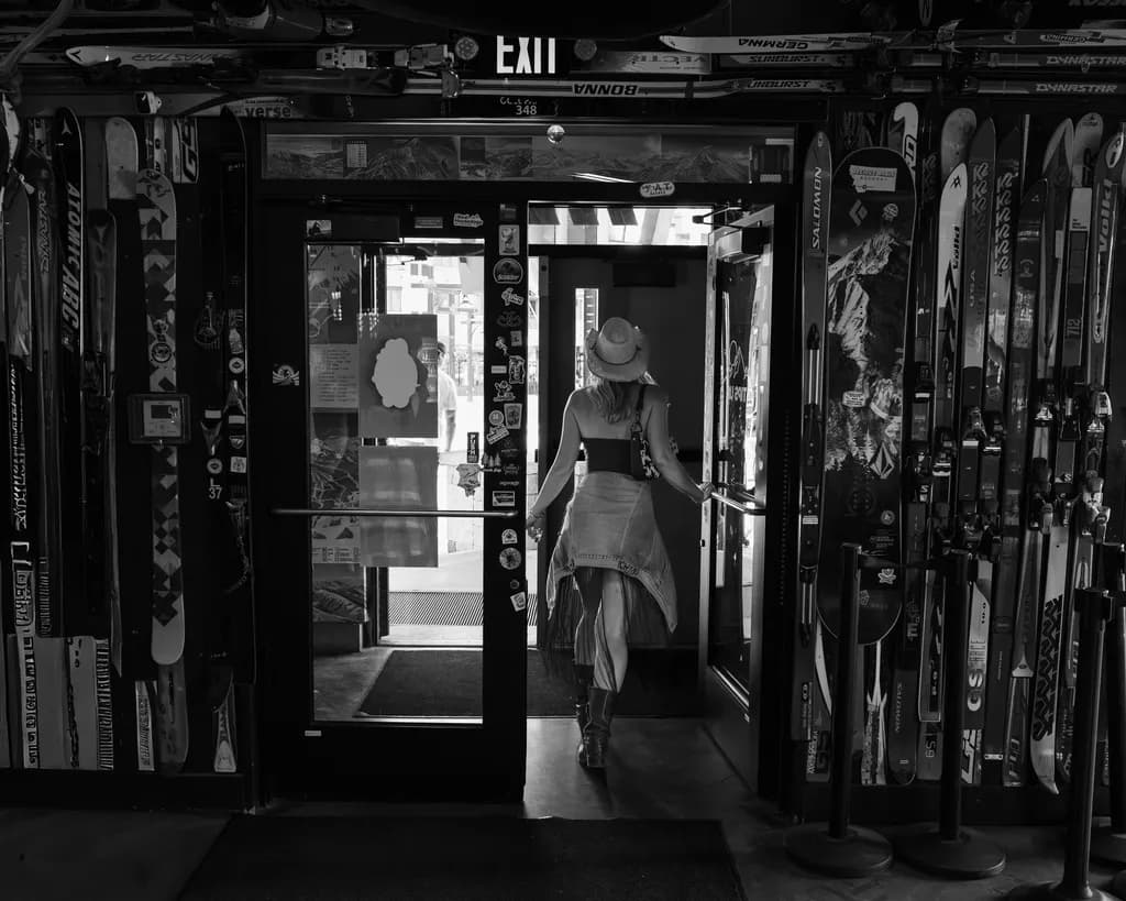Ski Shop Exit