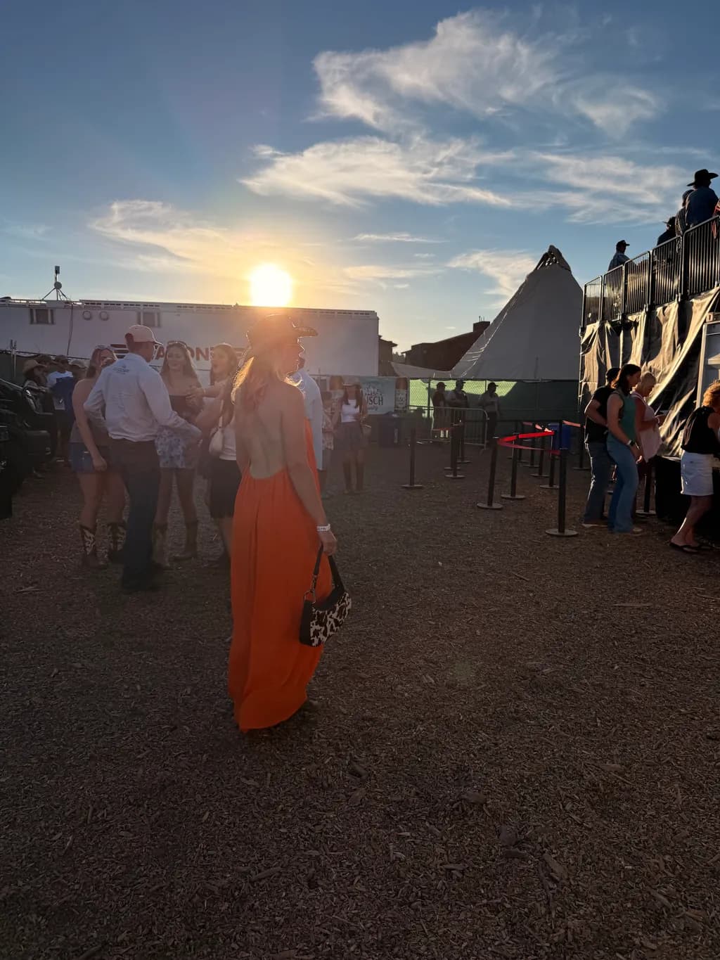 Western Festival Sunset