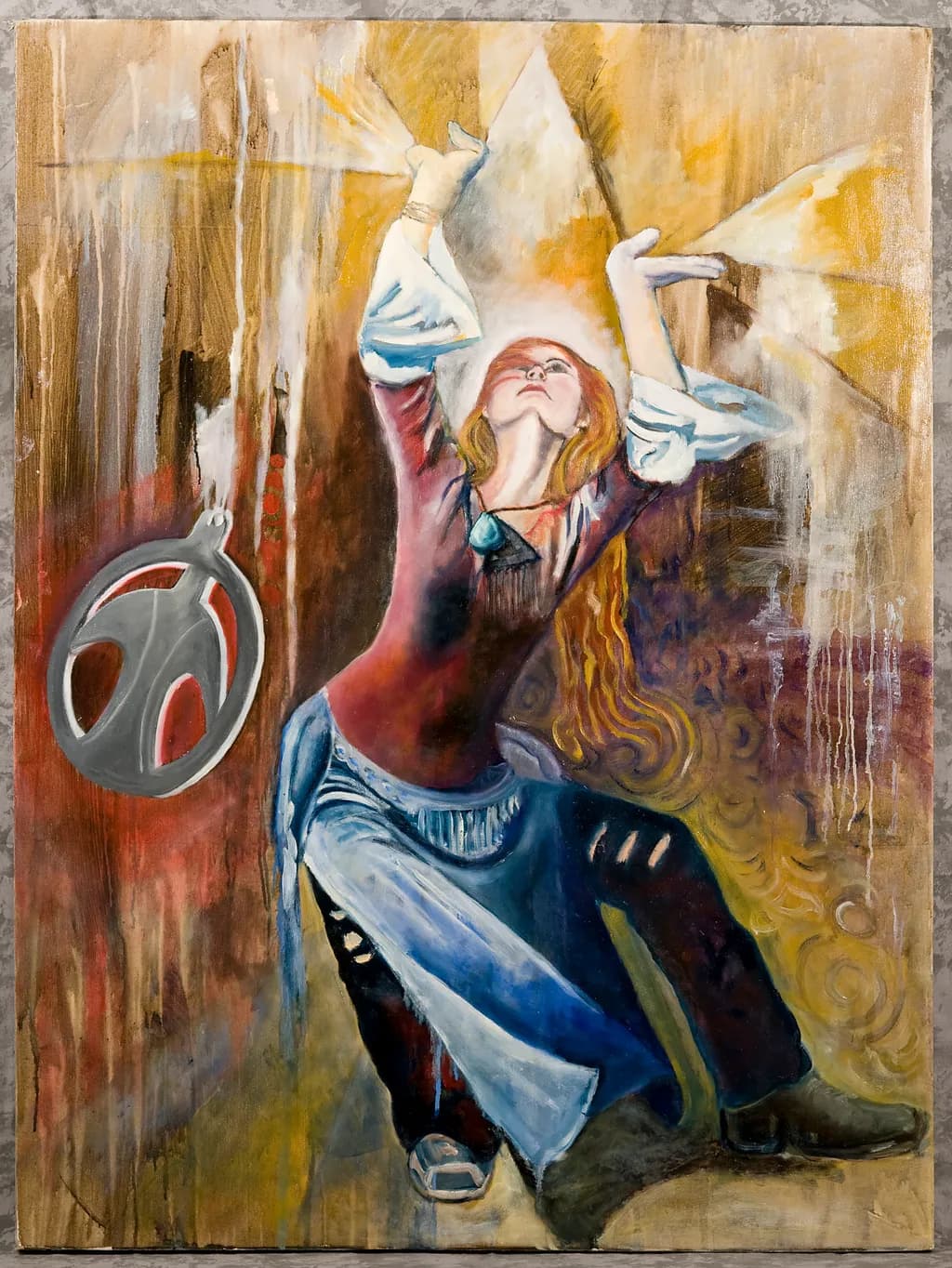 Radiant Awakening: A Dance of Light and Freedom