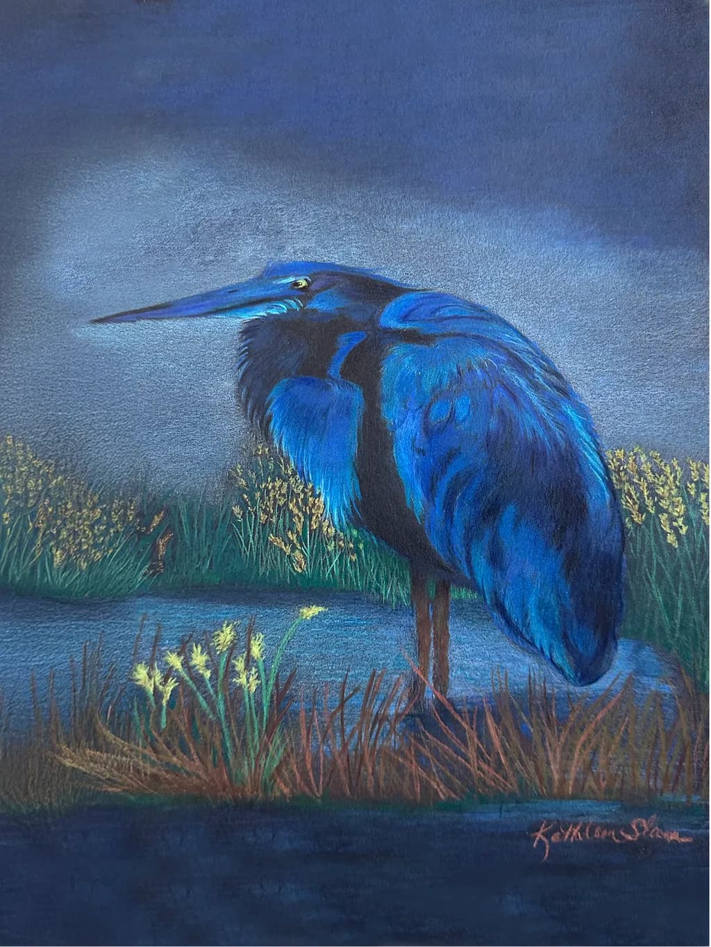 Foggy Heron