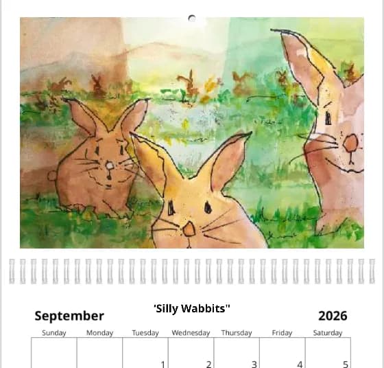 Whimsical Encounters: "Silly Wabbits" – A Playful Celebration of Nature's Charm