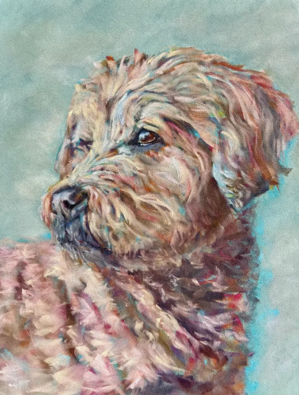 Contemplative Pup