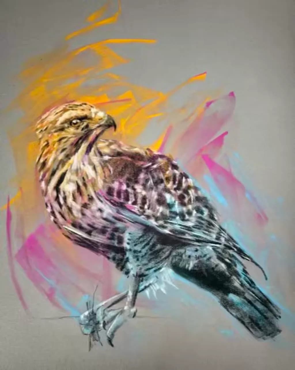 Calligrapher's Hawk