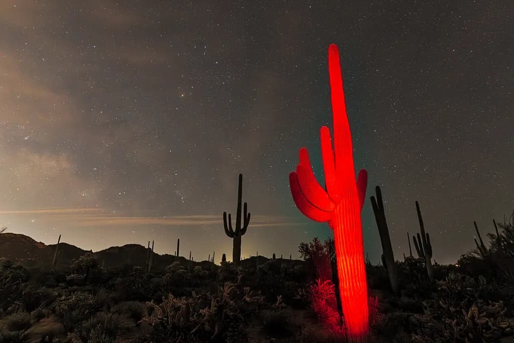 Red Glow Cactus
