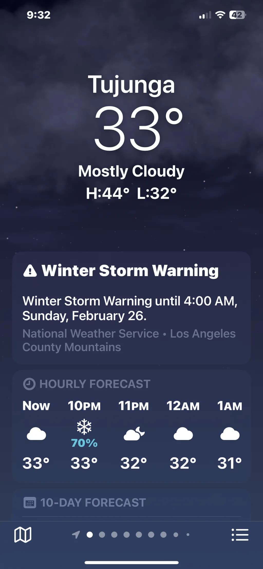 Winter Storm Warning