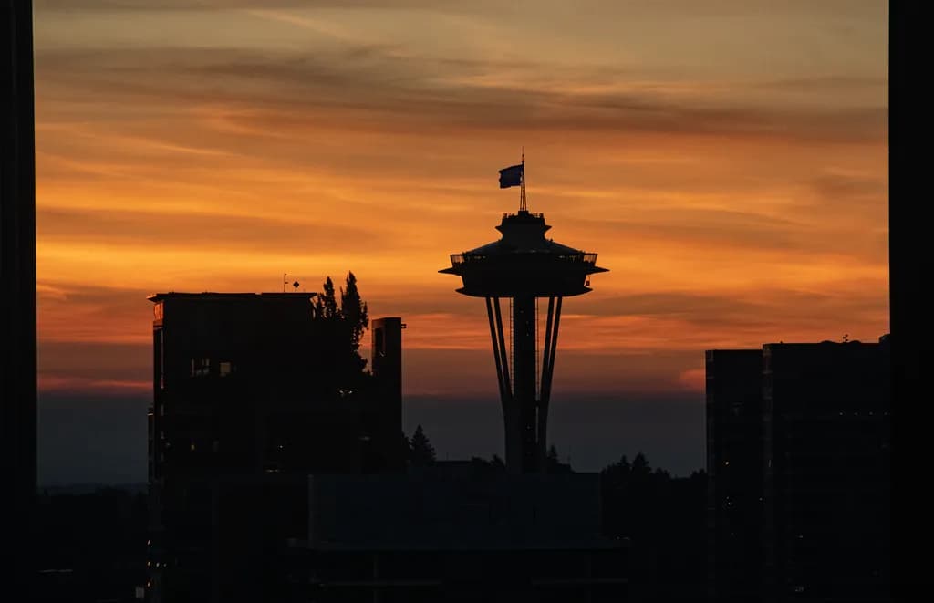 Space Needle Dusk