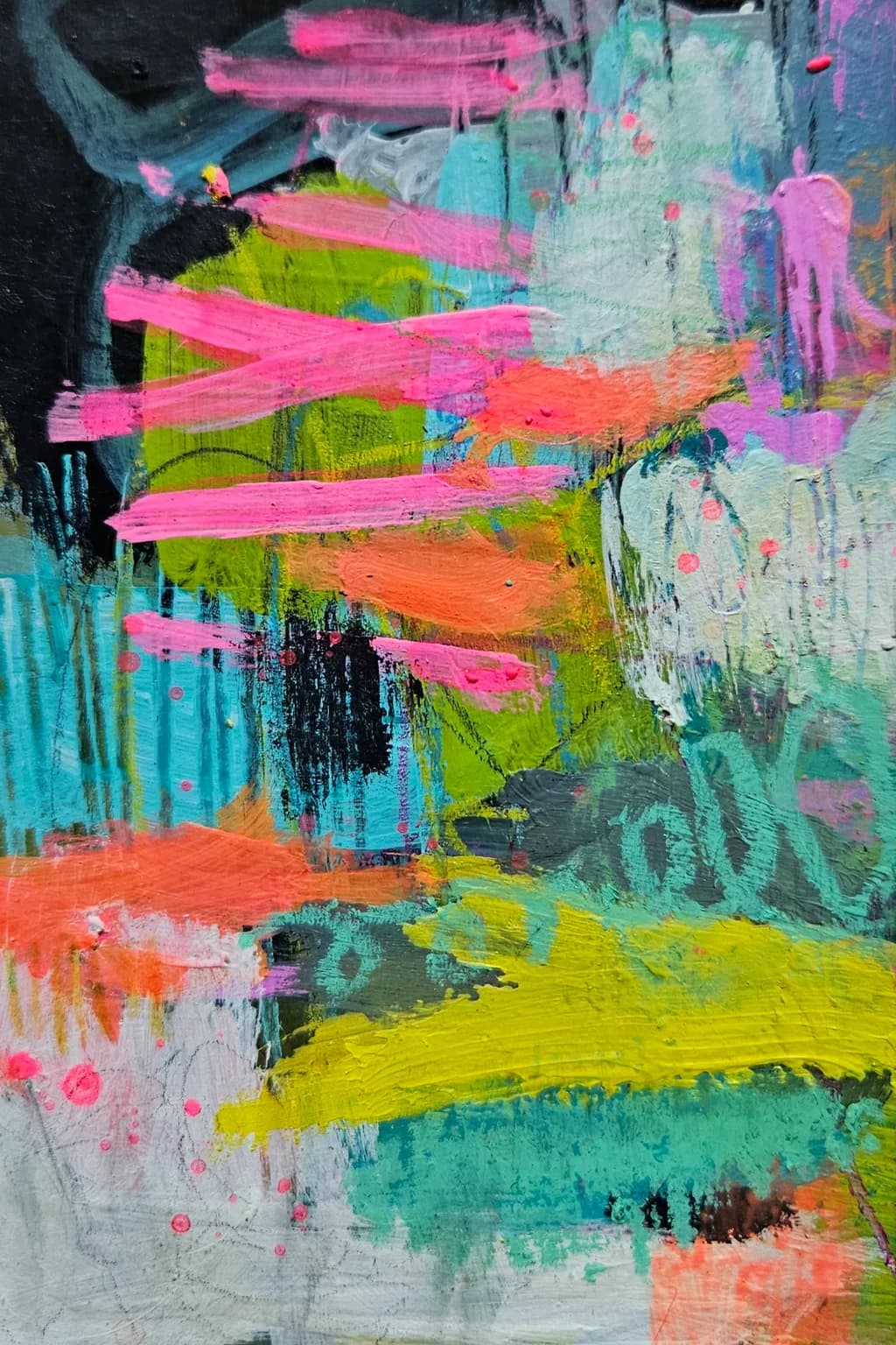 Vibrant Echoes: A Dance of Color and Emotion in Abstract Expressionism