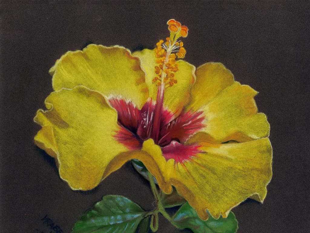 Crimson Core Blossom