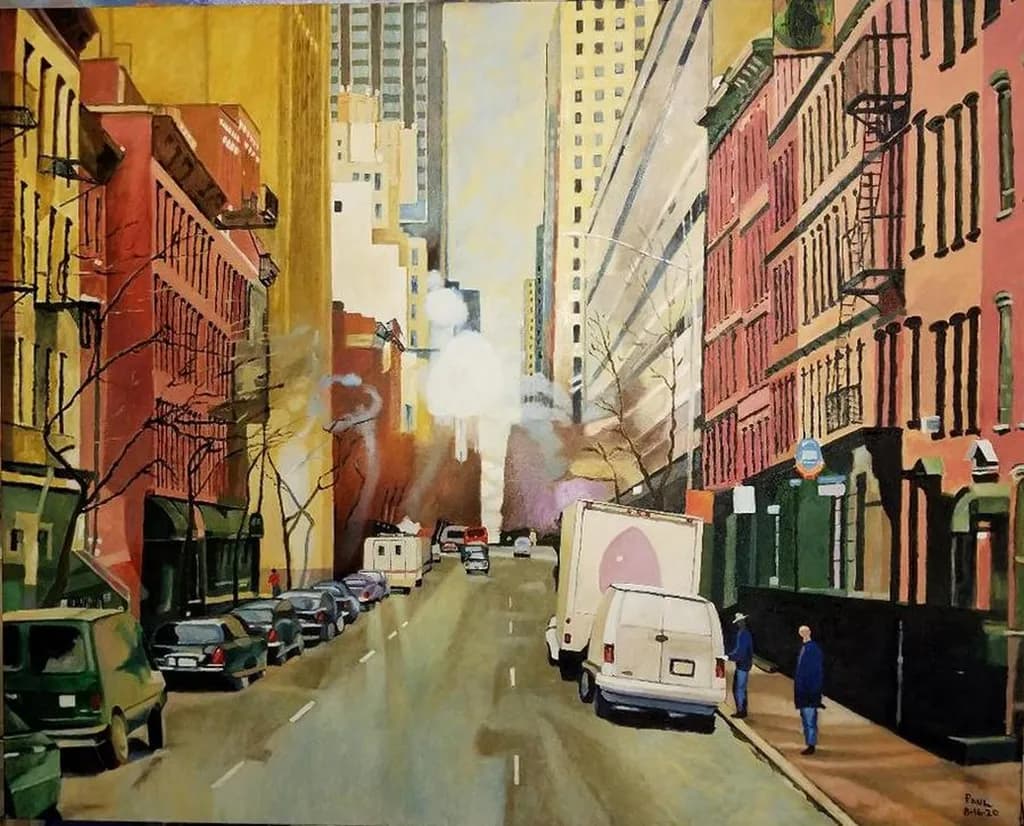 Urban Serenity: A Vibrant Journey Through City Streets