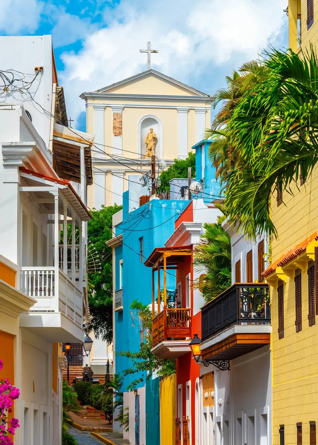 Vibrant Pathways - San Juan, Puerto Rico: A Journey Through Colorful Streets and Cultural Stories