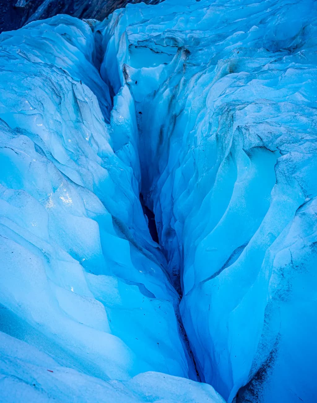 Fox Glacier Depths