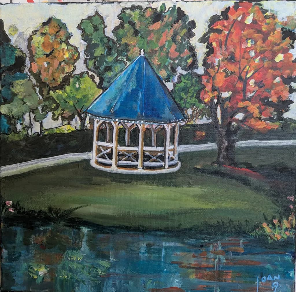 Blue Roof Gazebo