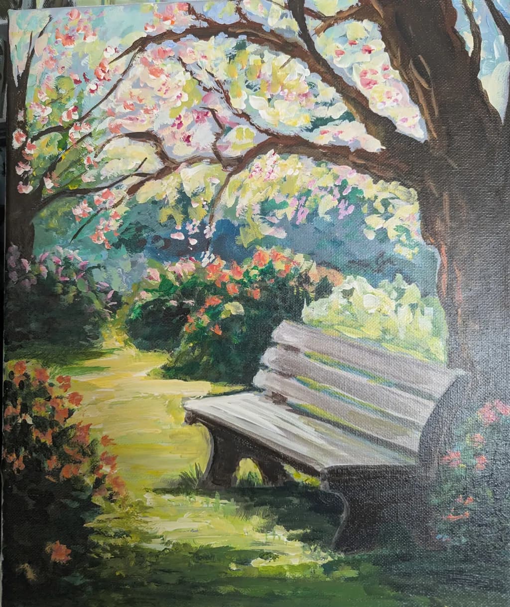 Springtime Bench