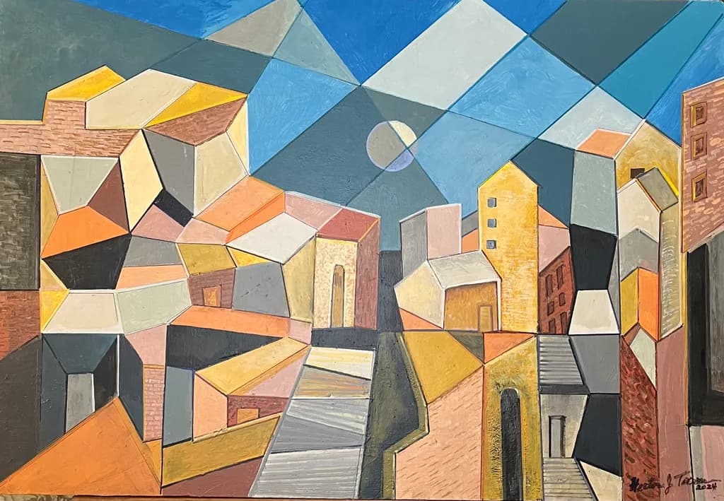 Geometric Cityscape