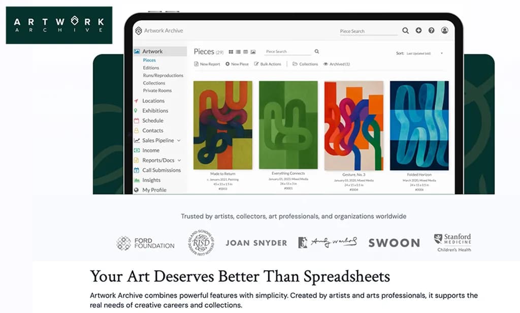 Artwork Archive Interface
