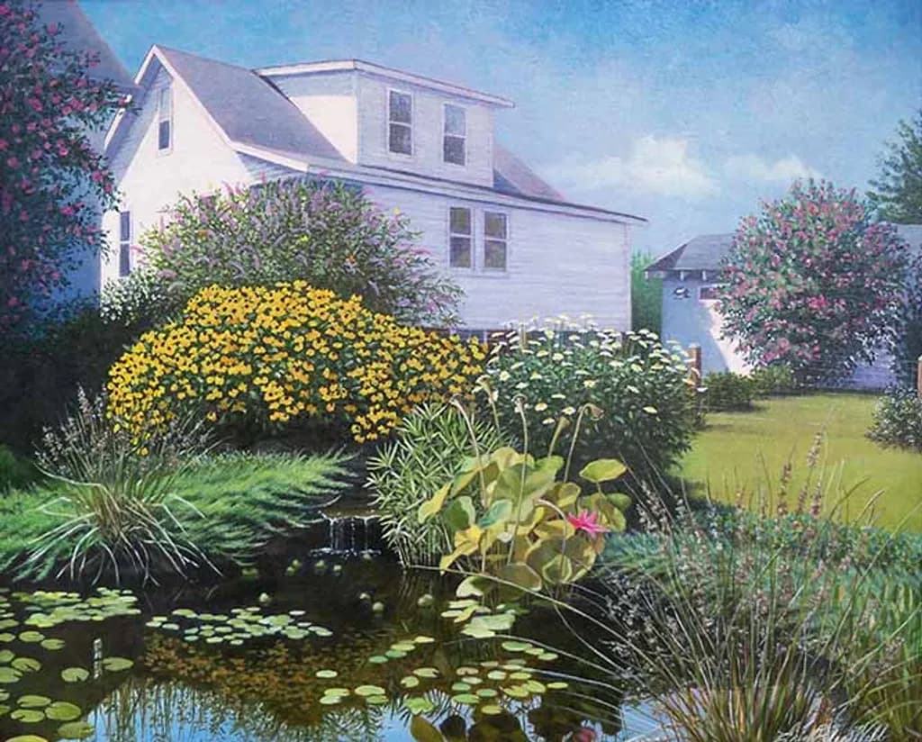 Smittys House Garden Pond