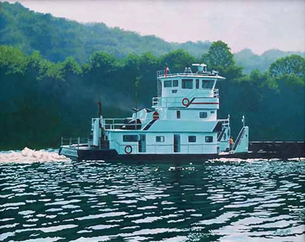 River Tugboat Passage