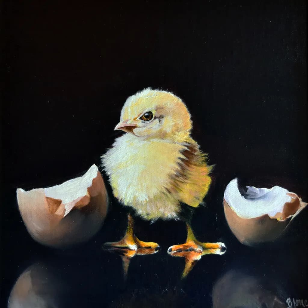 Bright Beginnings: A Chick's Journey from Egg to Life