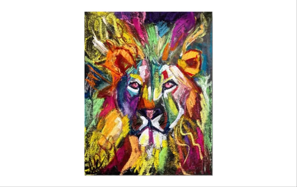Colorburst Lion