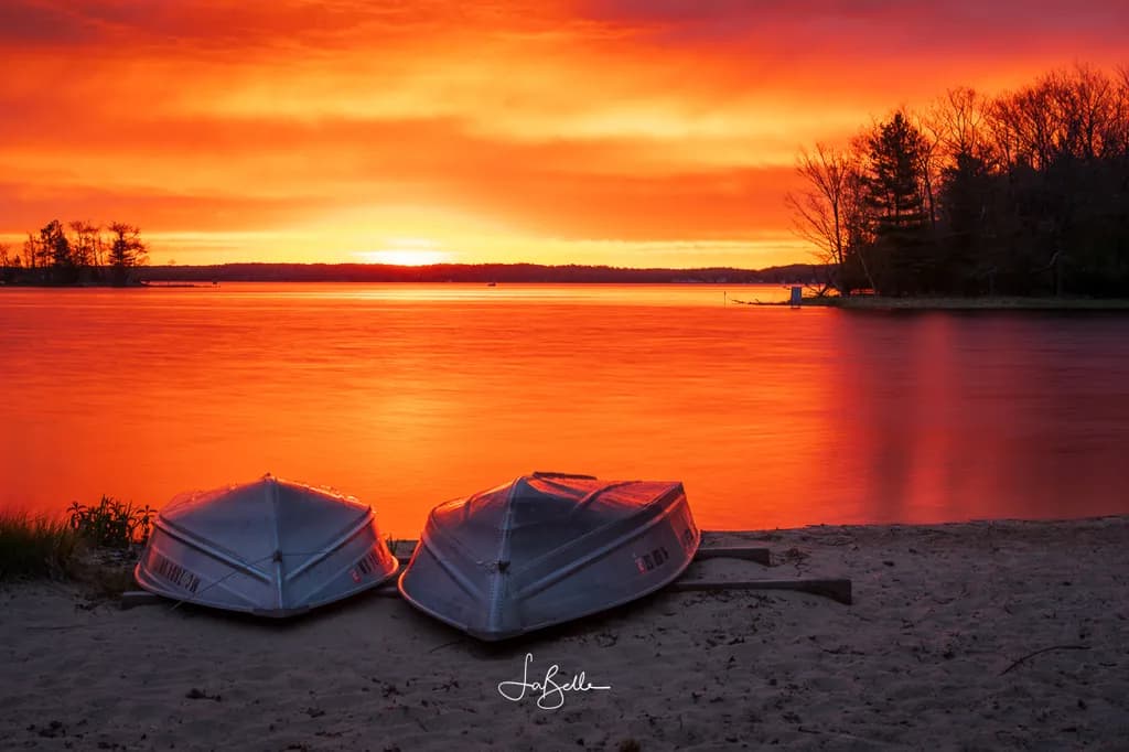 Hamlin Lake Glow