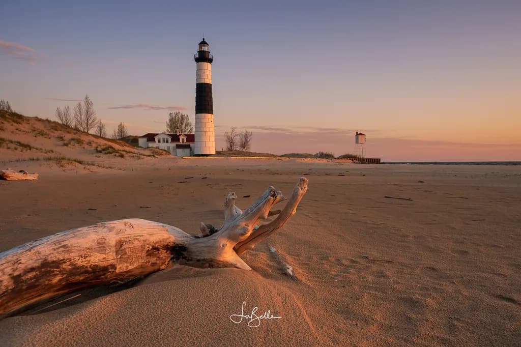 Big Sable Light Beachscape