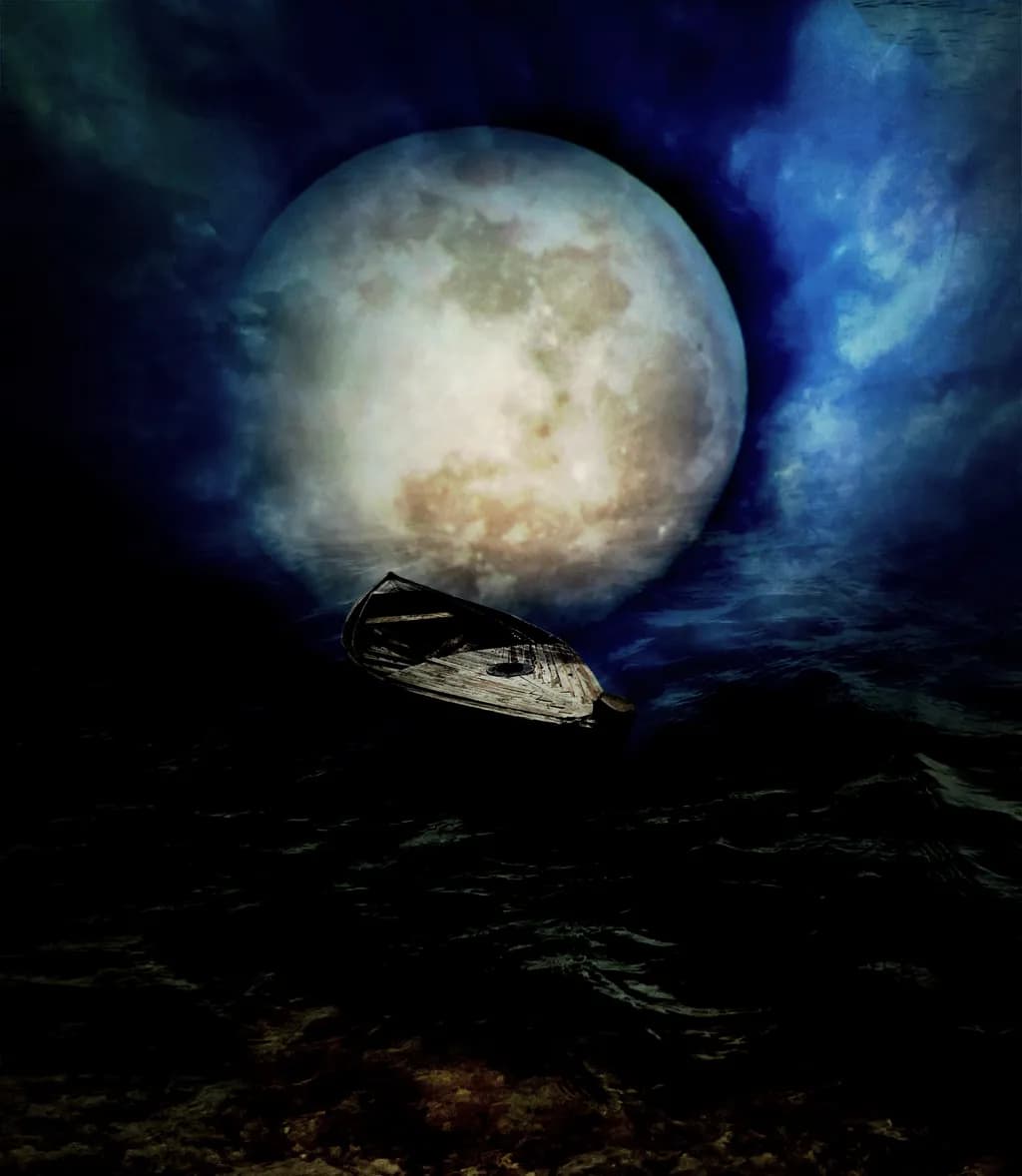 Boat Moonlight Dance