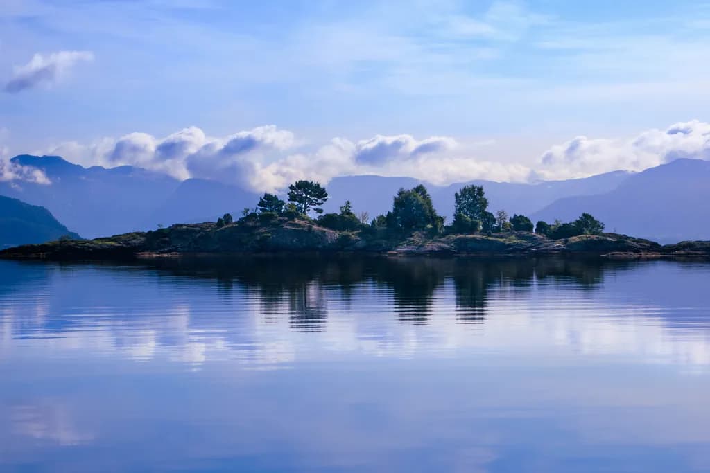 Quiet Isle Reflection
