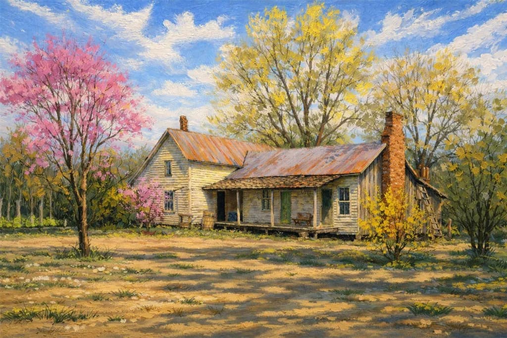 Rustic Spring Homestead