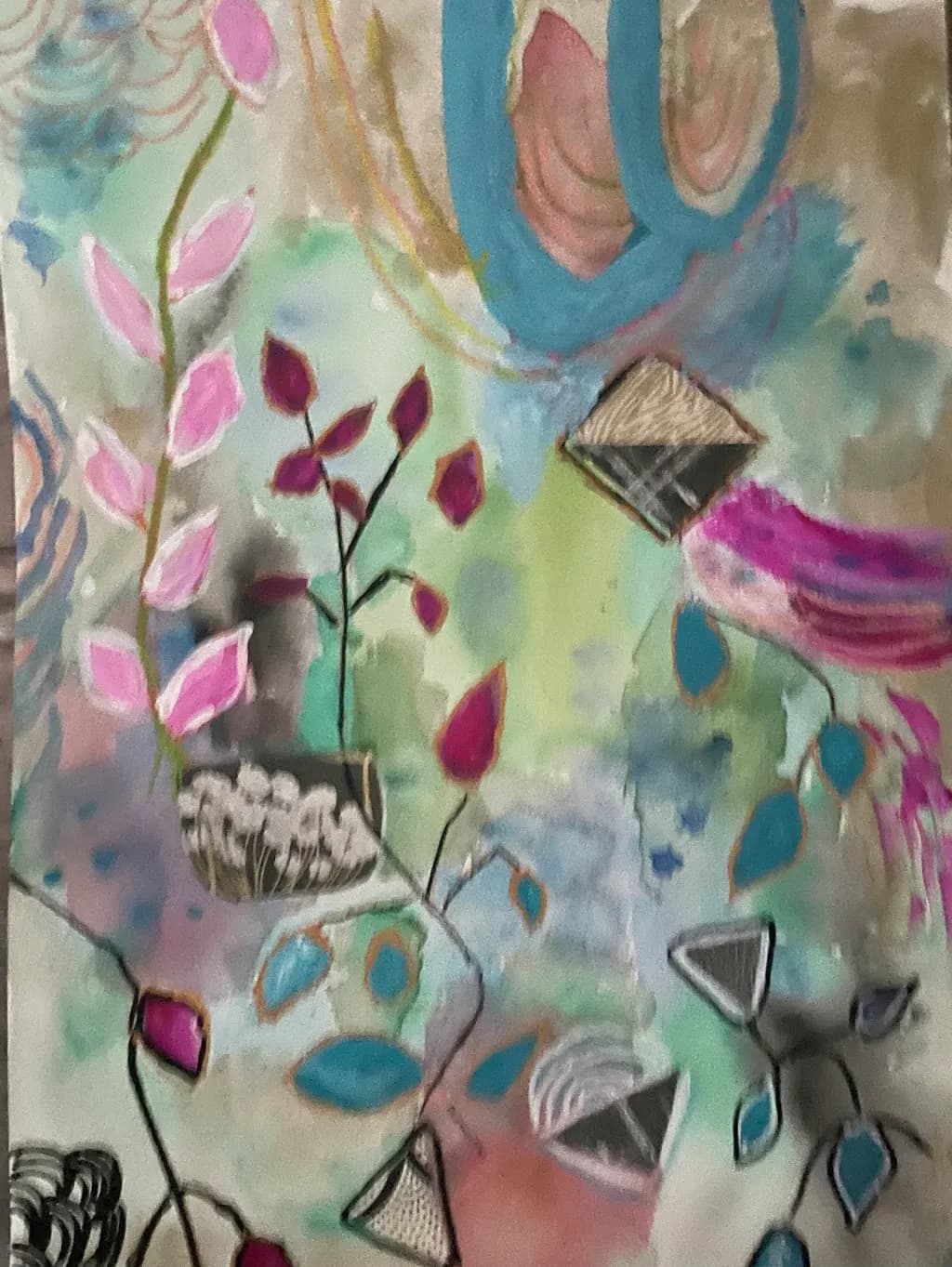 Abstract Botanical Party