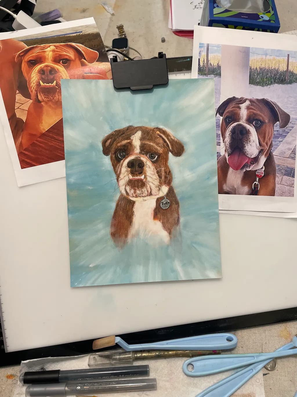 Boxer Portrait