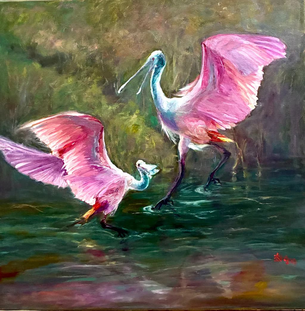 Gliding Lesson Birds