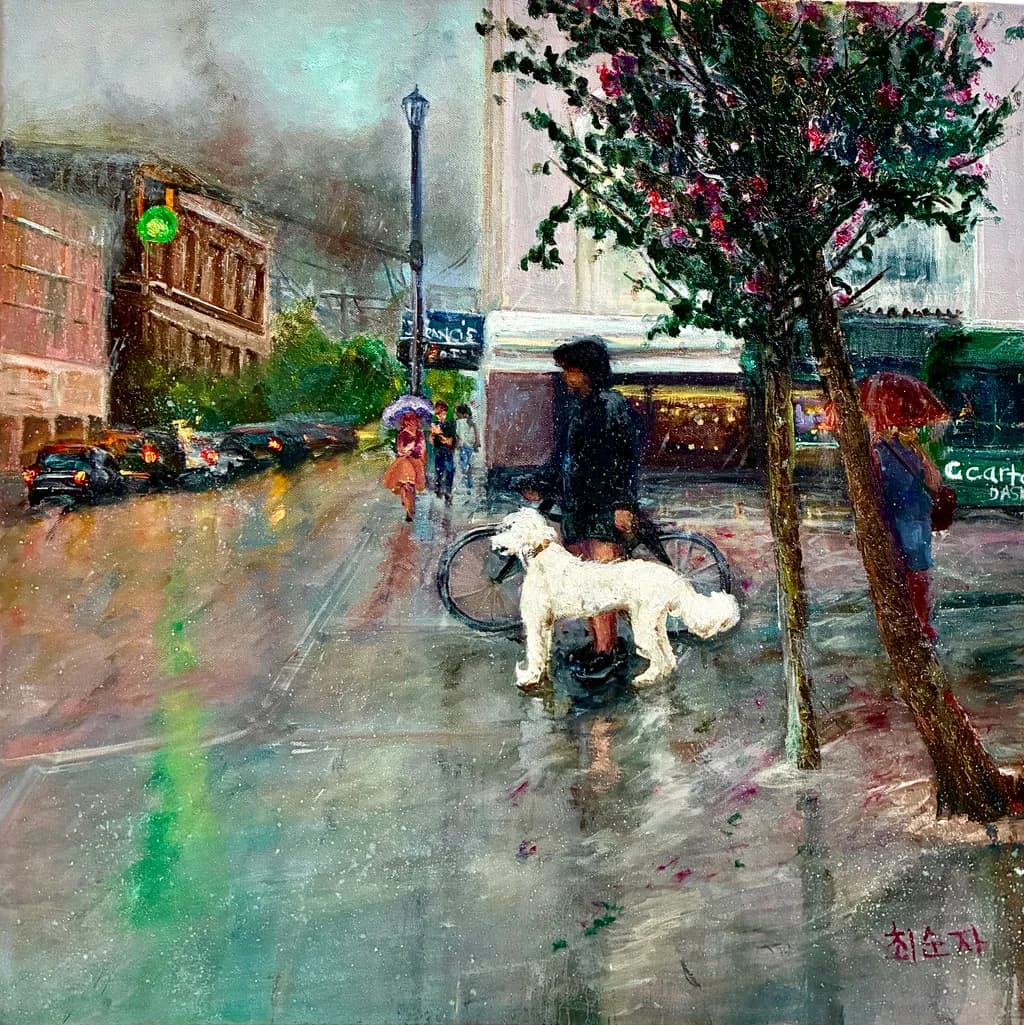 Rain Storm in King Street
