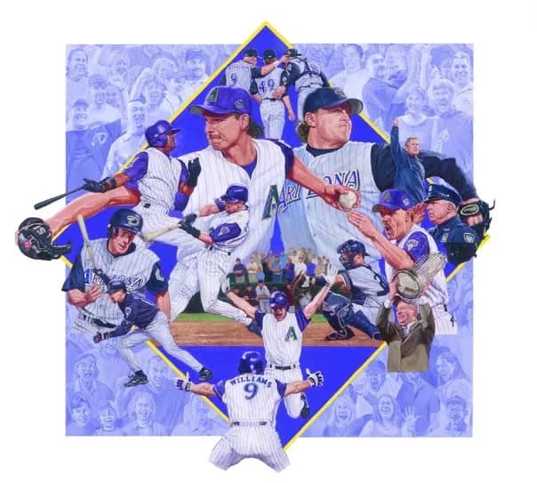 2001 World Champion Arizona Diamondbacks