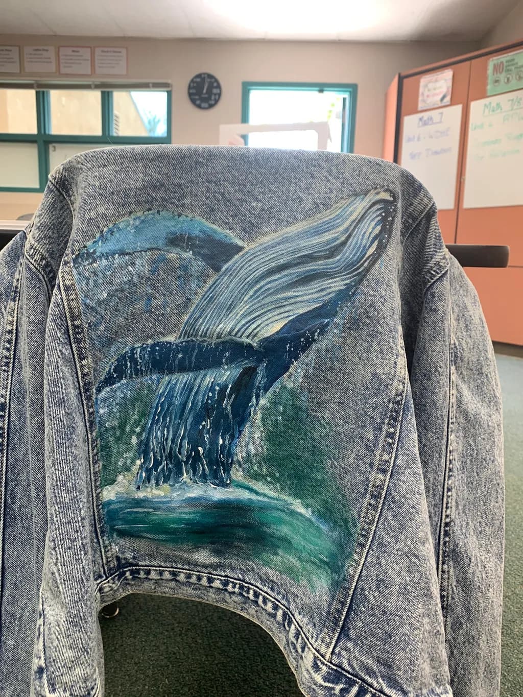Whale Tail Denim Jacket