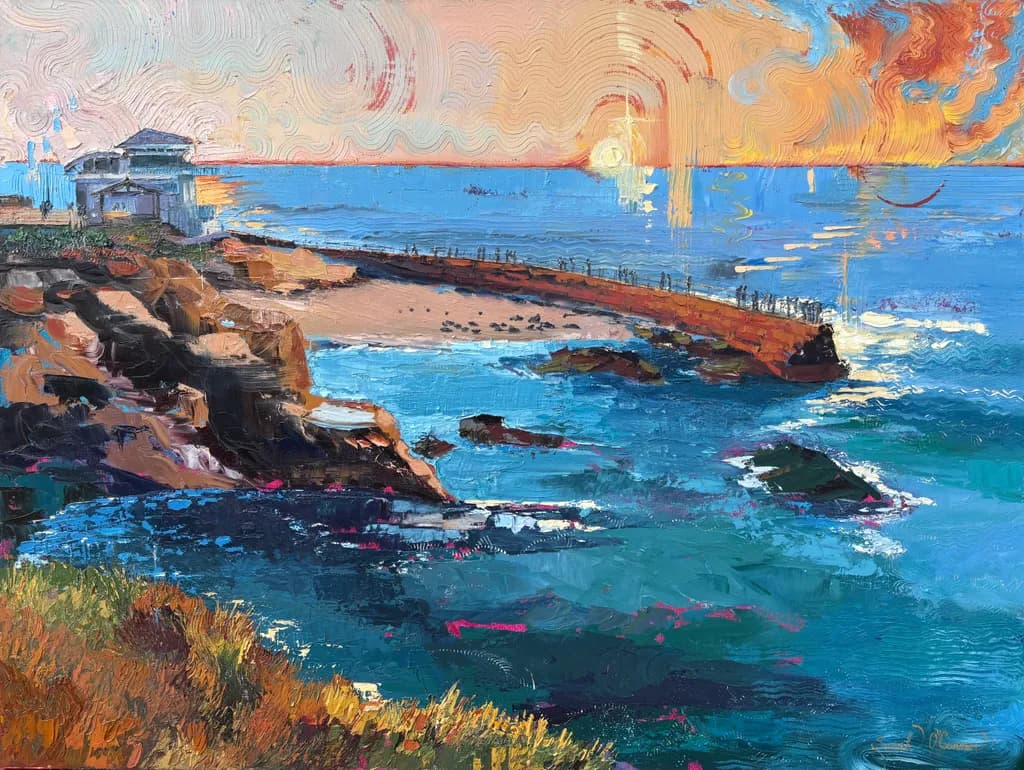Coastal Sunset Serenity