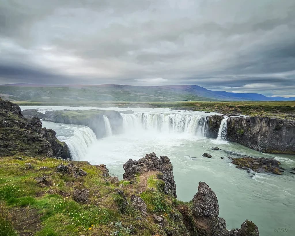 Waterfall River Landscape