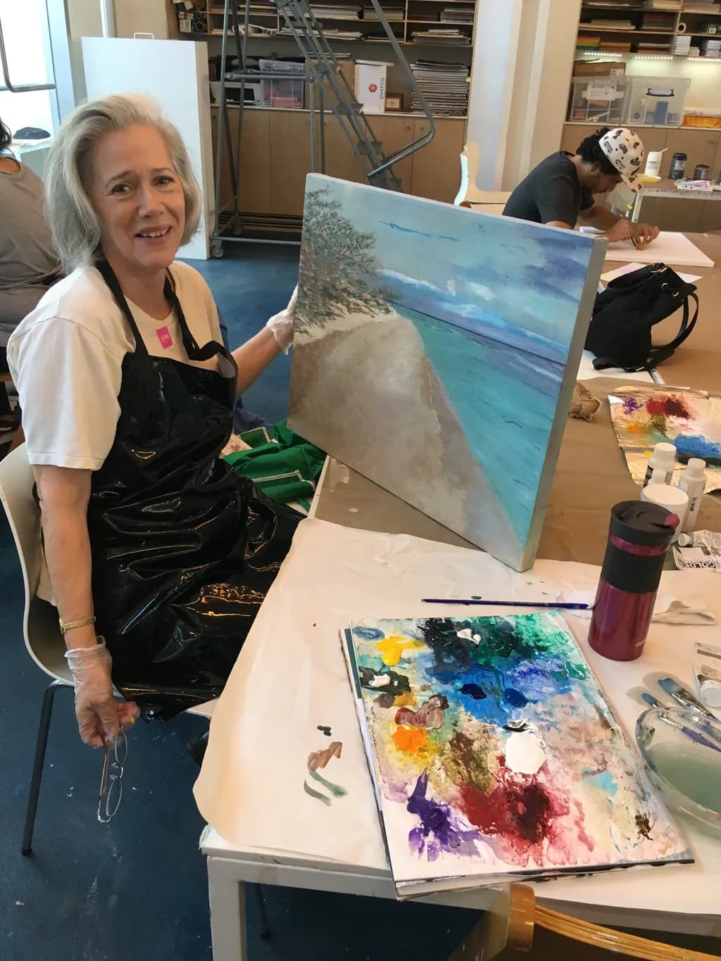 Creative Expressions: A Journey Through Color and Imagination in the Artist's Workspace