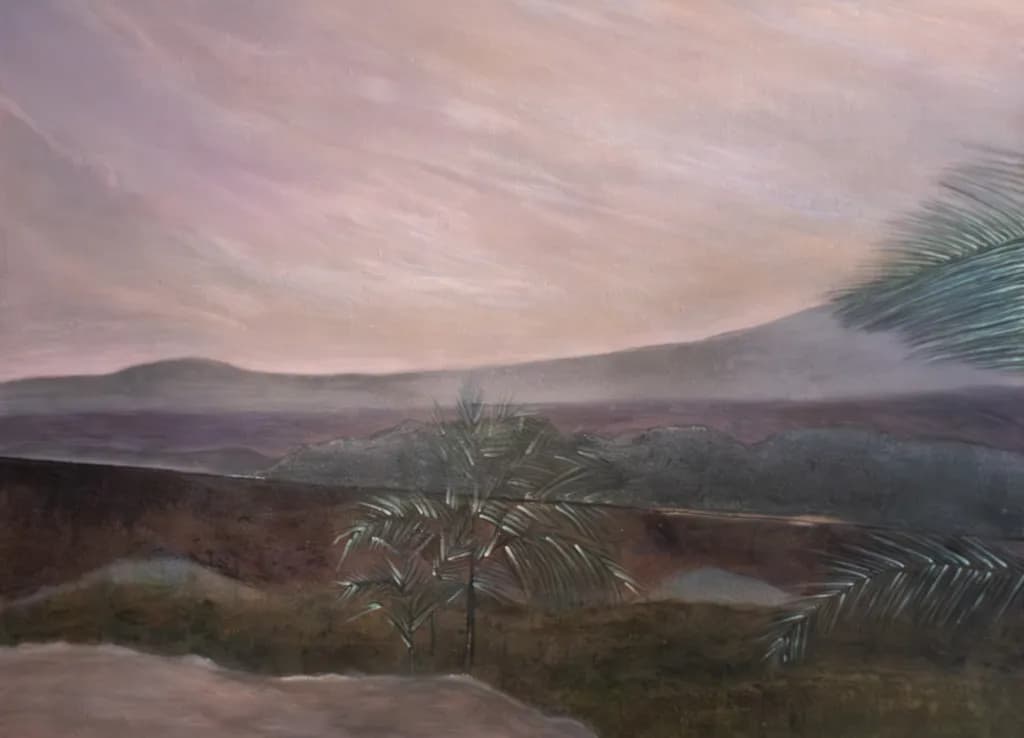 Dusk Palms