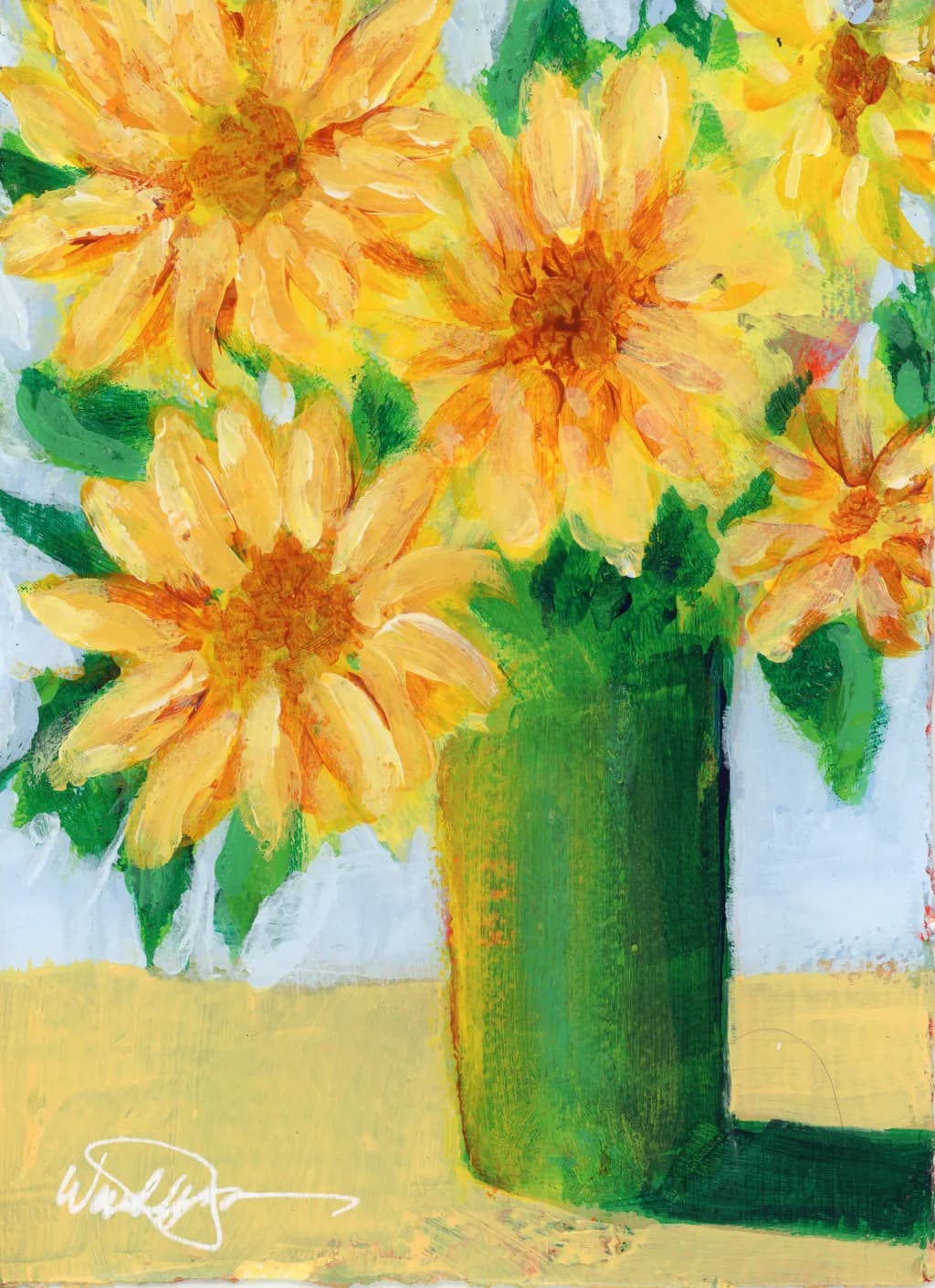 Vibrant Sunflower Symphony: A Celebration of Nature's Palette