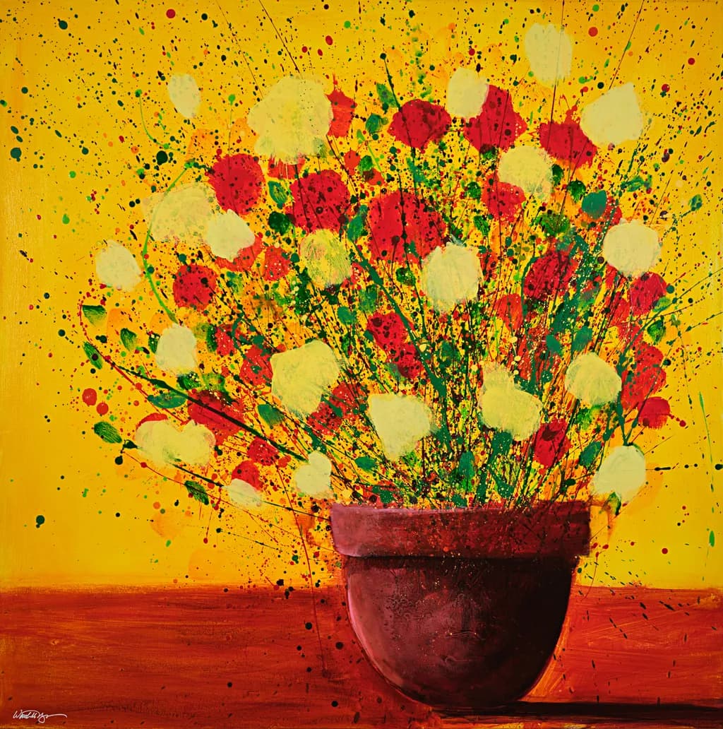 Vibrant Whispers: A Celebration of Nature's Joy in Colorful Blooms